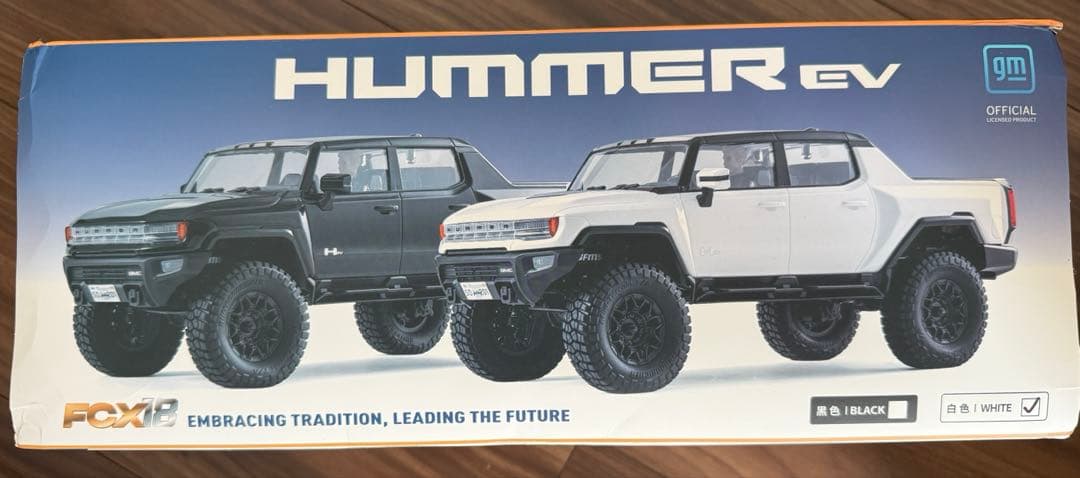 FMS FCX18 ハマーEV RTR 白