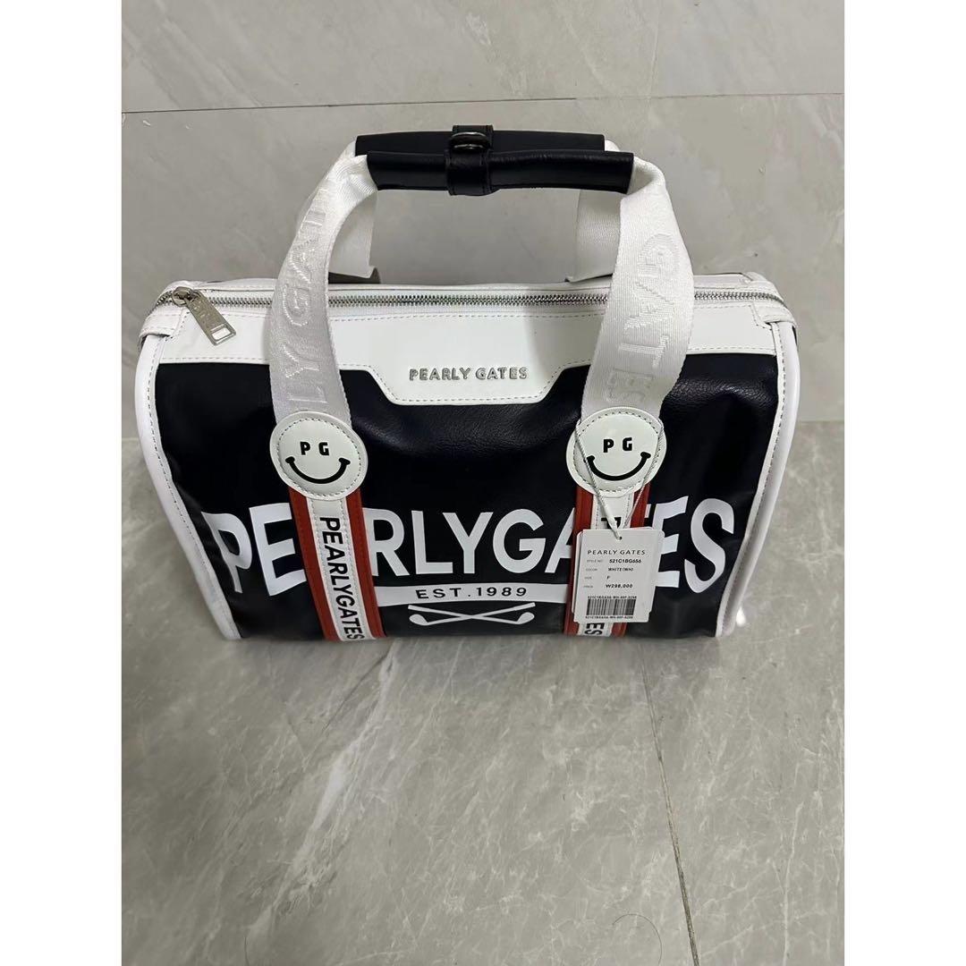 PEARLY GATES キャディバッグ ネイビー/ホワイト