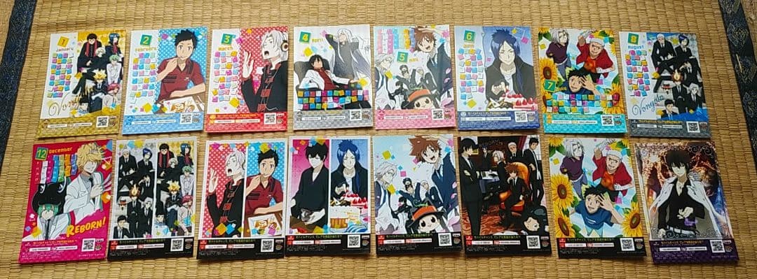 【匿名配送】家庭教師ヒットマンREBORN！プリントキャラマイド 絵柄コンプ