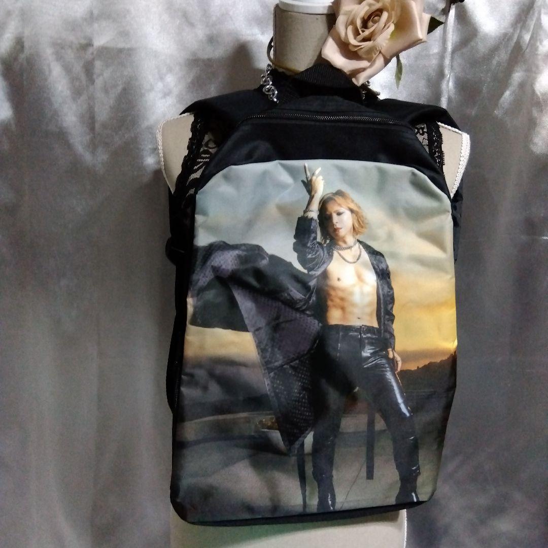 YOSHIKI グッズ 第1弾スニーカーリュックかばんyoshikitty 鏡他