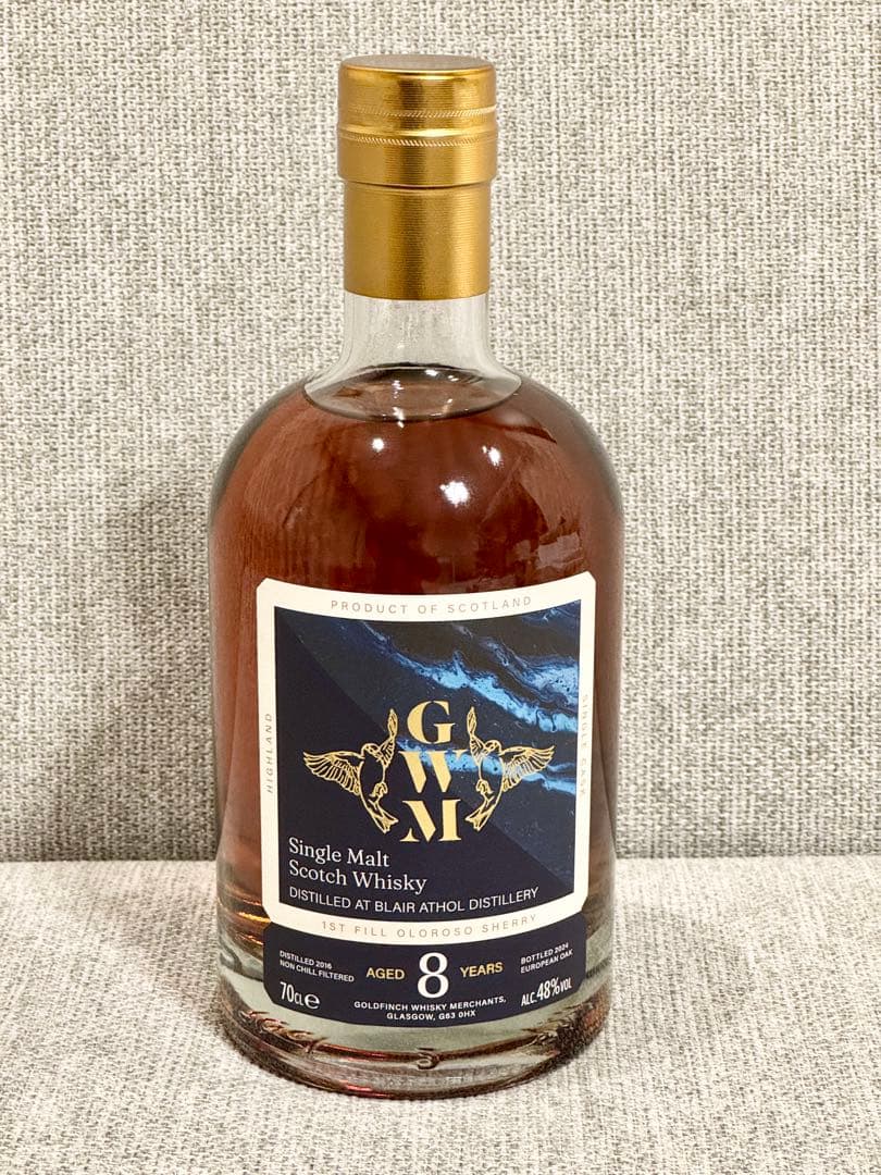 GWM 8年 シングルモルトスコッチウイスキー 700ml