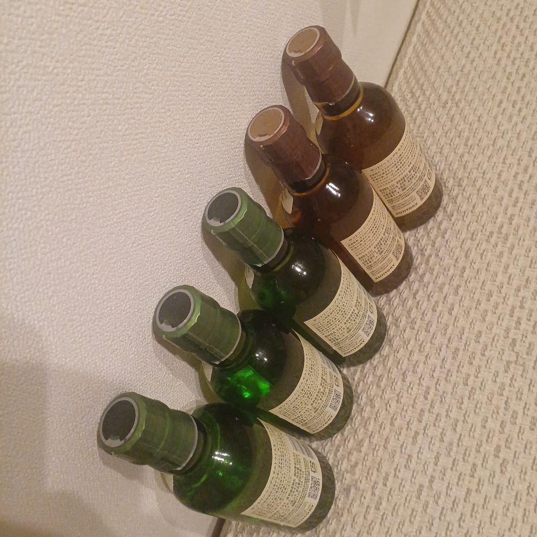 白州・山崎ウイスキーセット 1973年製 180ml×5本