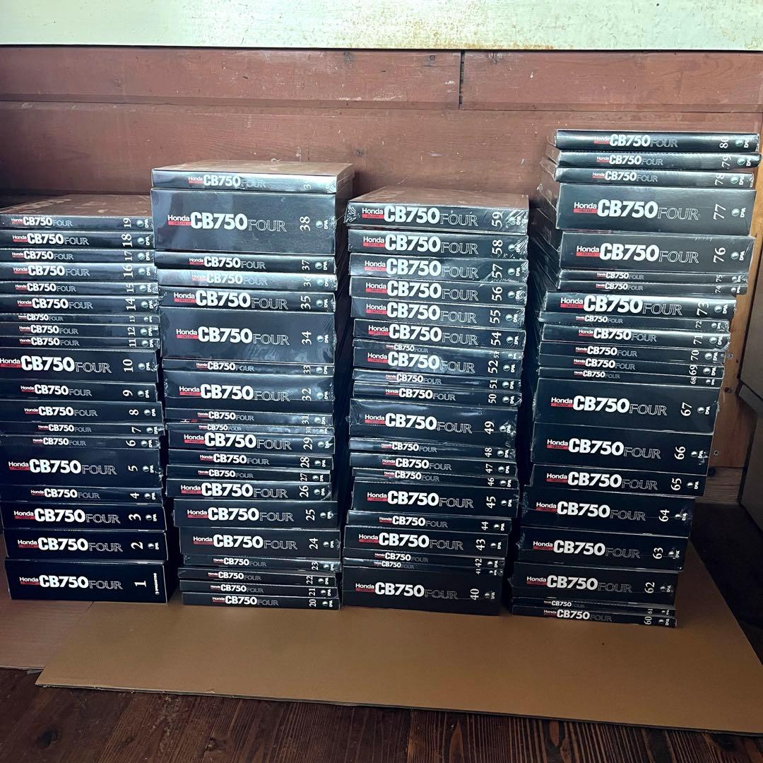 デアゴスティーニ Honda CB750 FOUR 全巻 未組み立て
