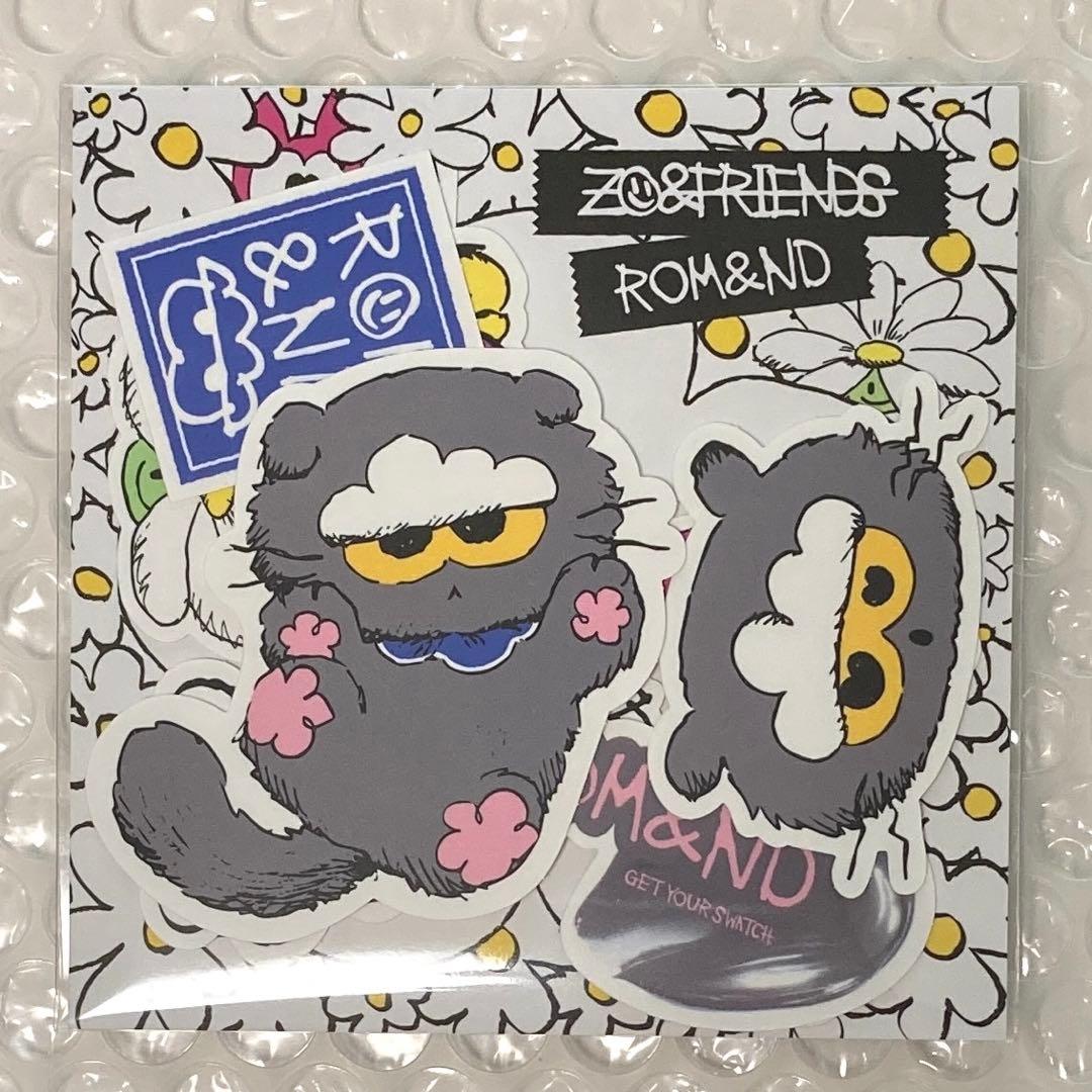 Rom&nd ZO&FRIENDS ゾア　ZOA スカーフ ポーチ　ティント