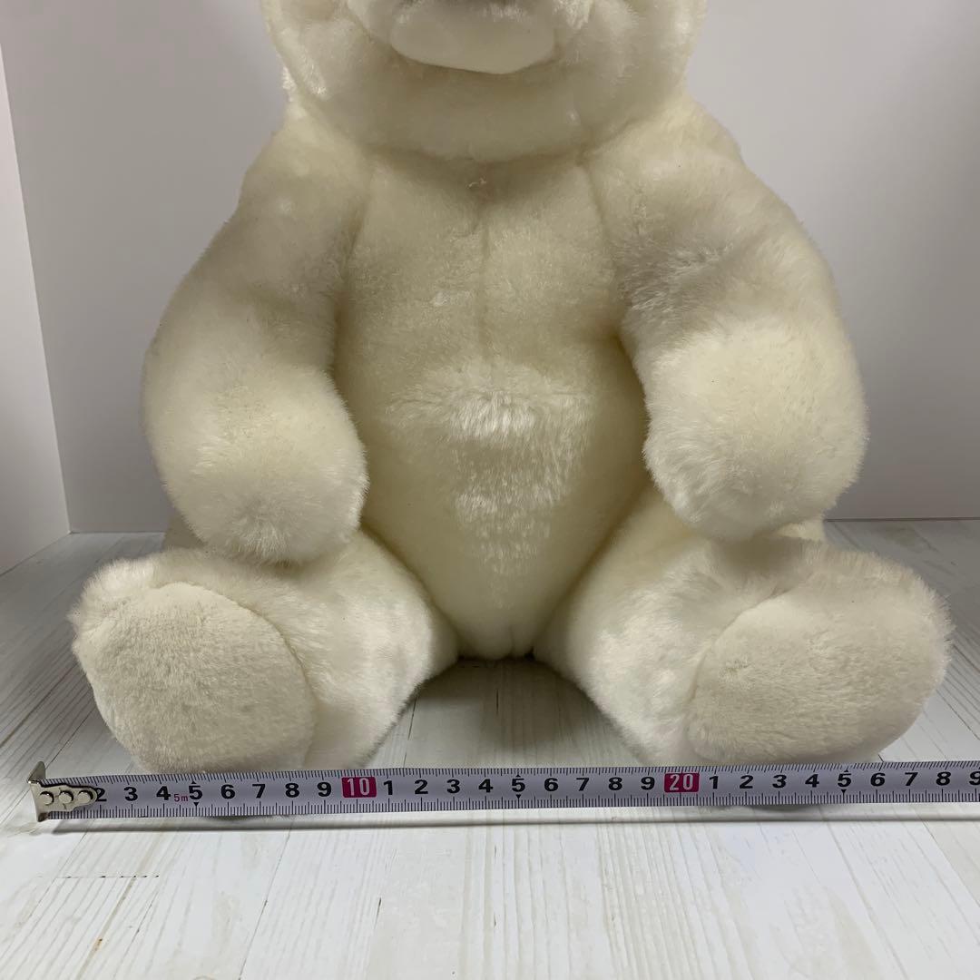 NK☆ レトロ　白くま　ベア　ぬいぐるみ