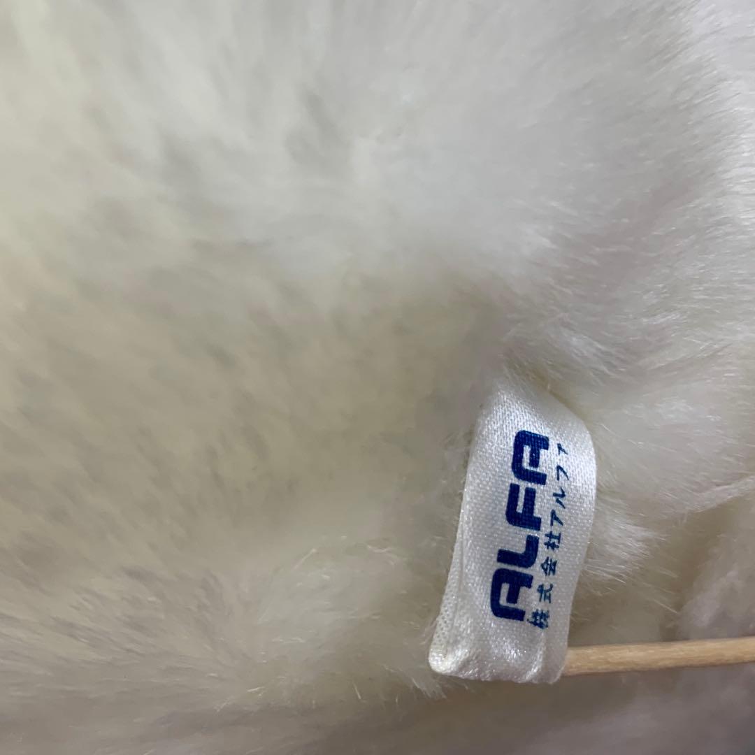 NK☆ レトロ　白くま　ベア　ぬいぐるみ