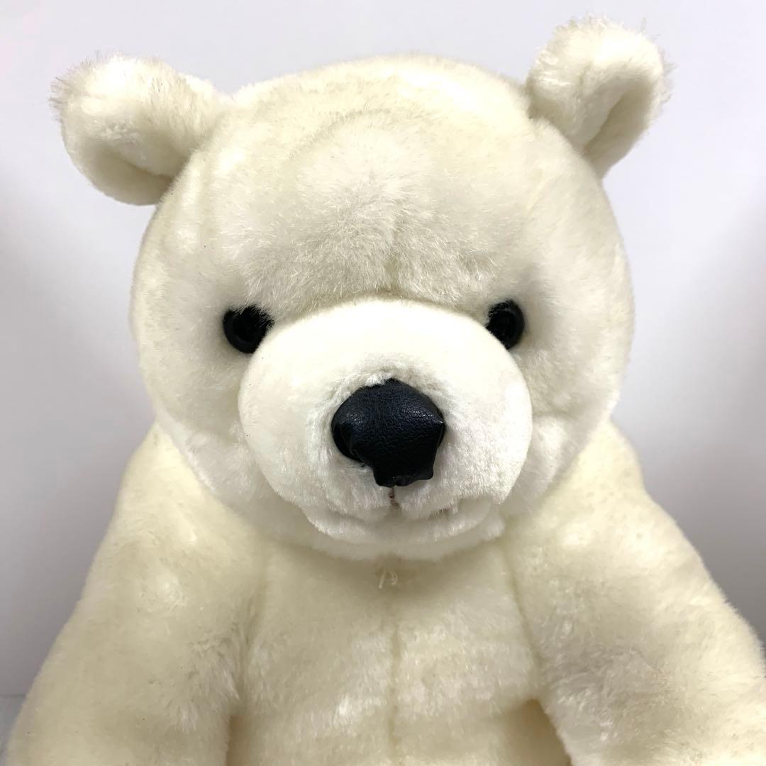 NK☆ レトロ　白くま　ベア　ぬいぐるみ