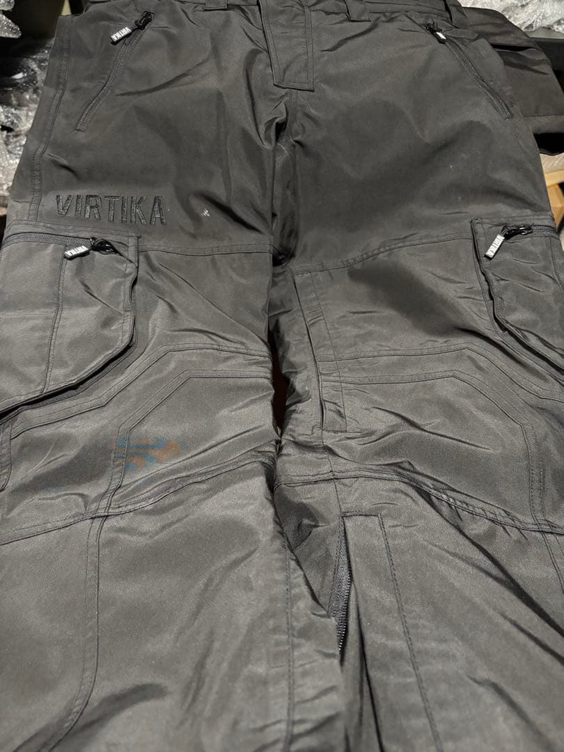 良品　virtika ジャケット　ビブパンツ　セット　M スキー