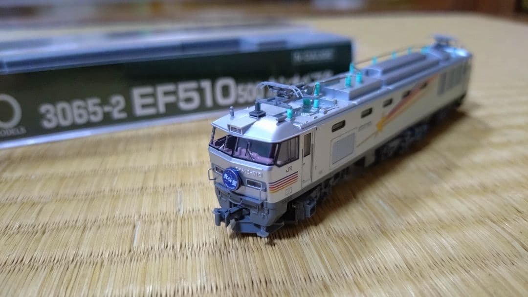 くろかわ☆KATO 3065-2 EF510 500カシオペア色　中古☆
