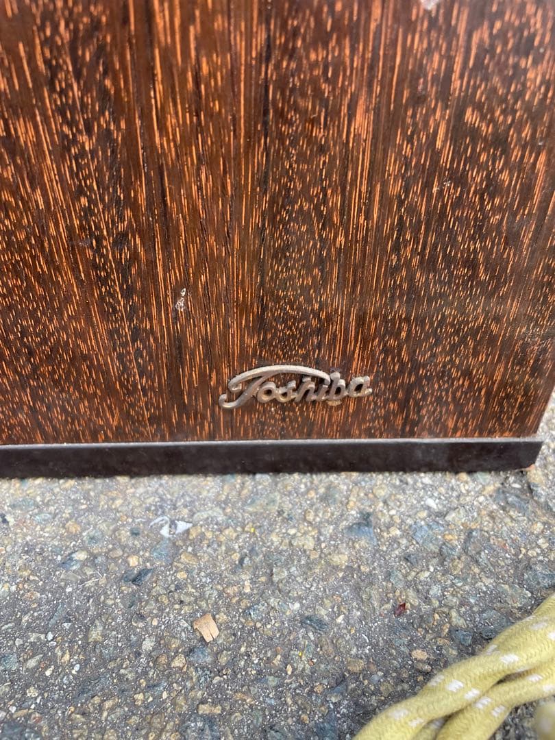 Toshiba 火鉢 木製　電気火鉢　東芝　TOSHIBA 動作確認済