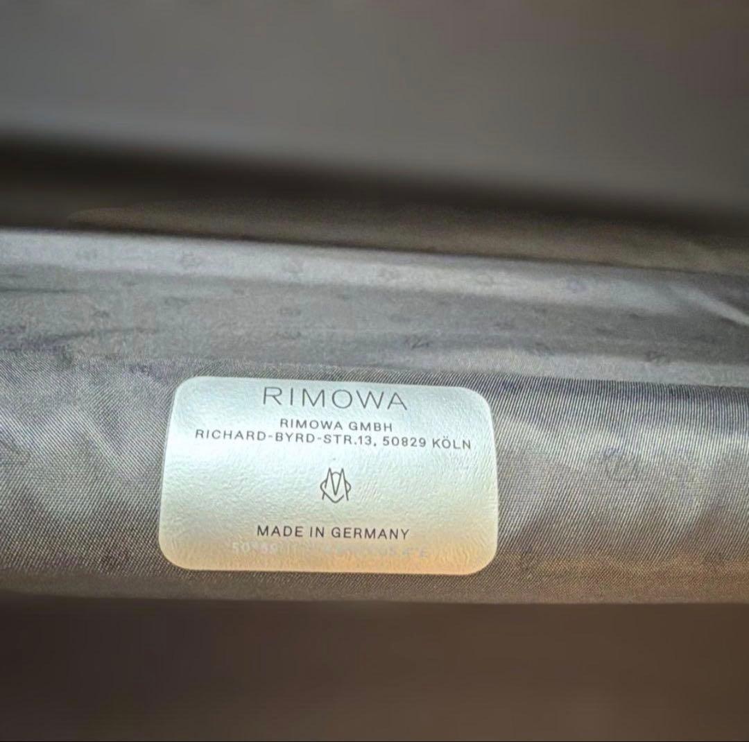 【新品未使用・希少廃盤】RIMOWAルフトハンザ Original 86L