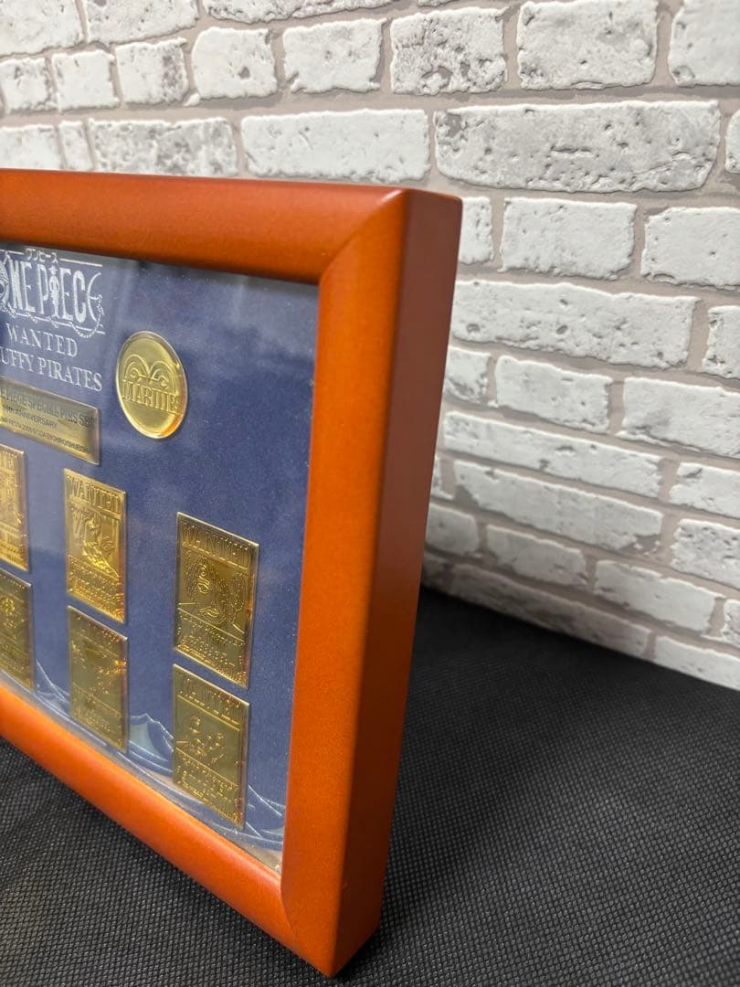 ONE PIECE 10周年1000個限定 シリアルナンバー入りピンズセット