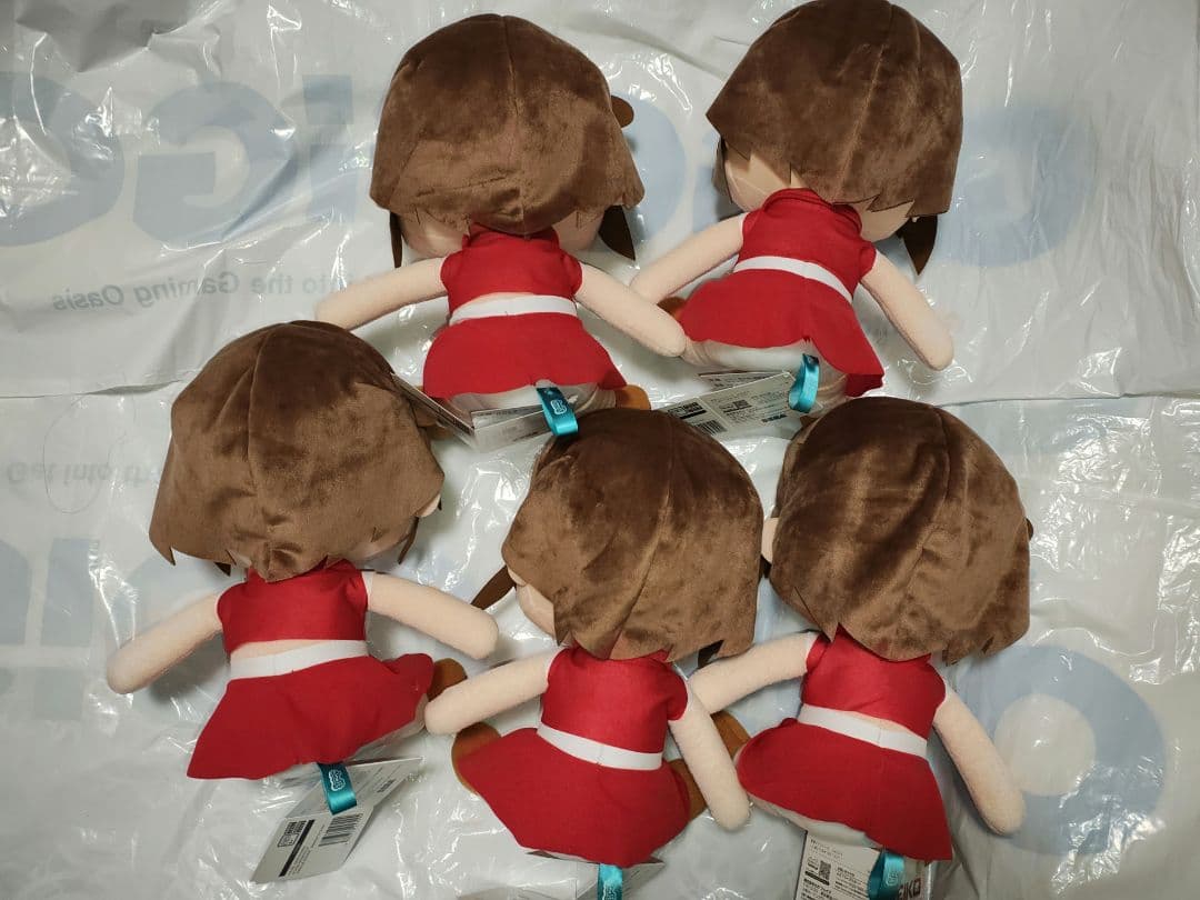 初音ミクシリーズ ふわぷち LLぬいぐるみ MEIKO 5点