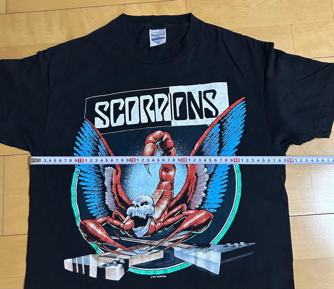 Scorpions スコーピオンズ tour Tシャツ 90-91 バンドT