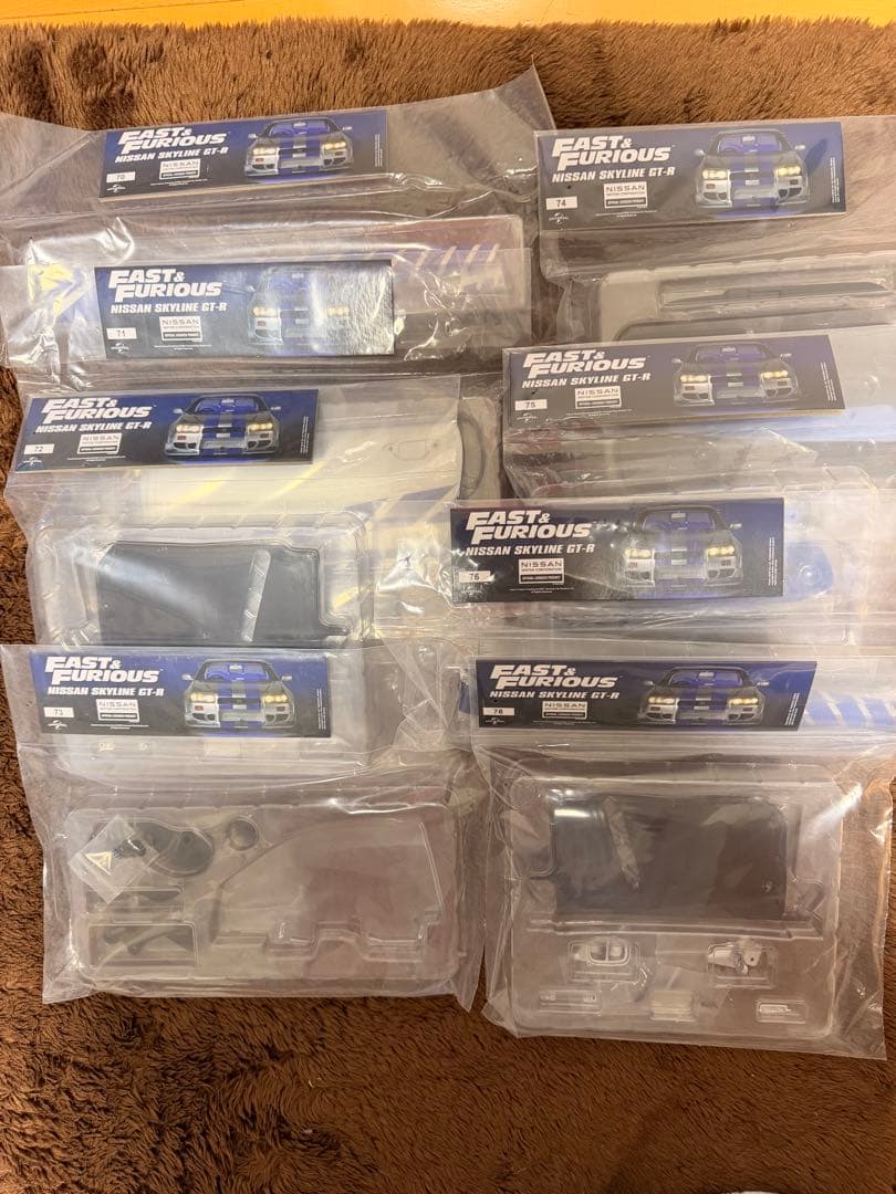 ディアゴスティーニ　ワイルドスピード GT-R ブライアンモデル