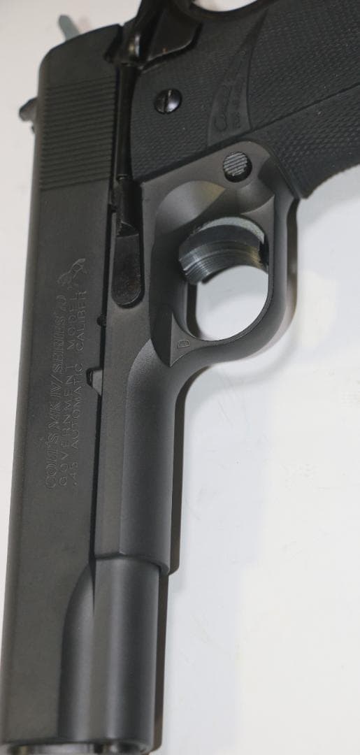 MGC　AＢＳ樹脂製モデルガン コルト GM ＭＫⅣ サテン黒 SPG合法品