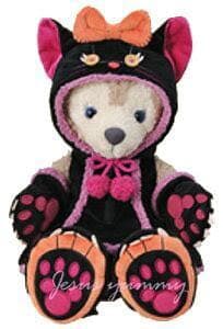 ダッフィー　シェリーメイ　ハロウィン　コスチューム　コウモリ　黒猫　レア　貴重