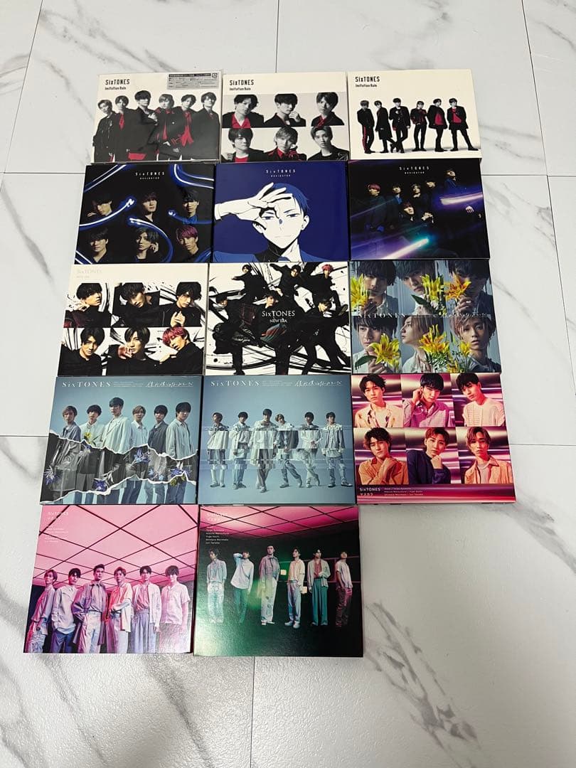 SixTONES シングル アルバム CDまとめ売り 50点