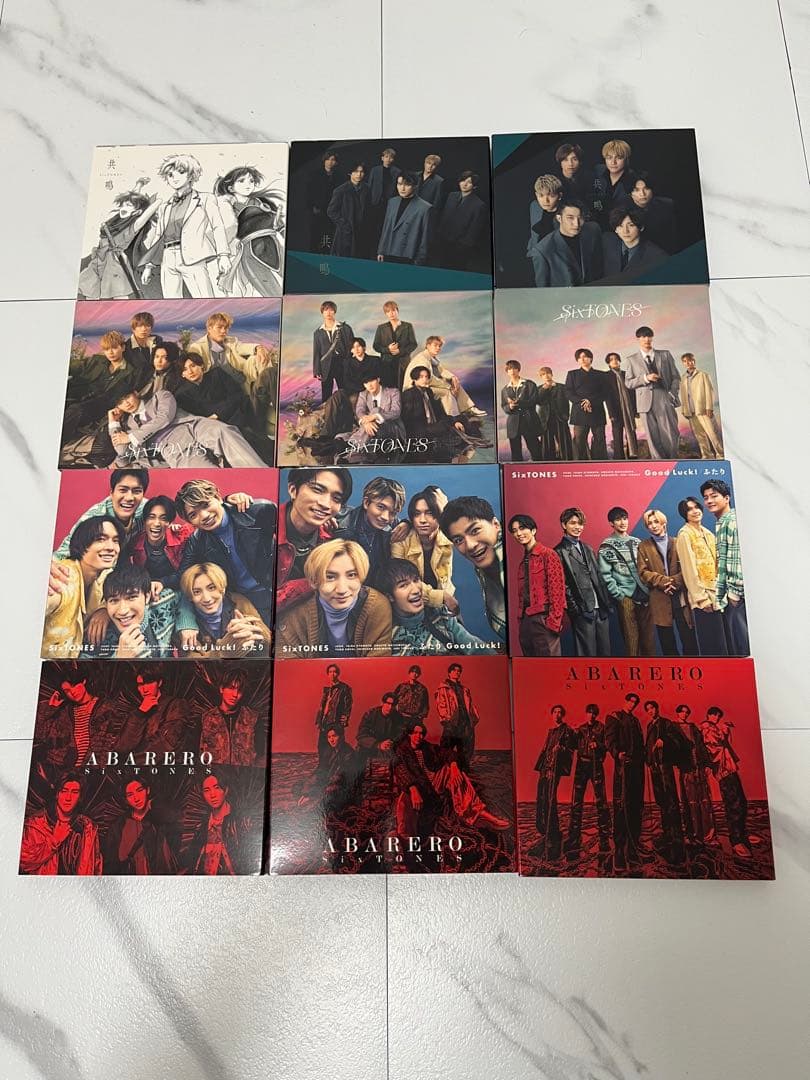 SixTONES シングル アルバム CDまとめ売り 50点
