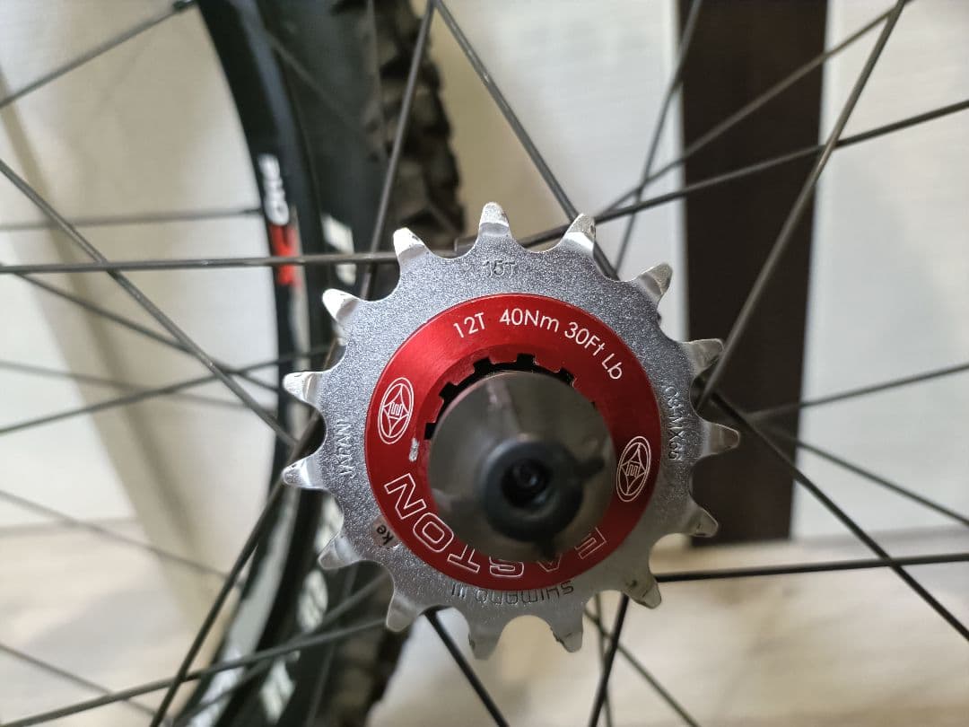 シングル用ホイール EASTON XC One SS 26インチ 15Tコグ付