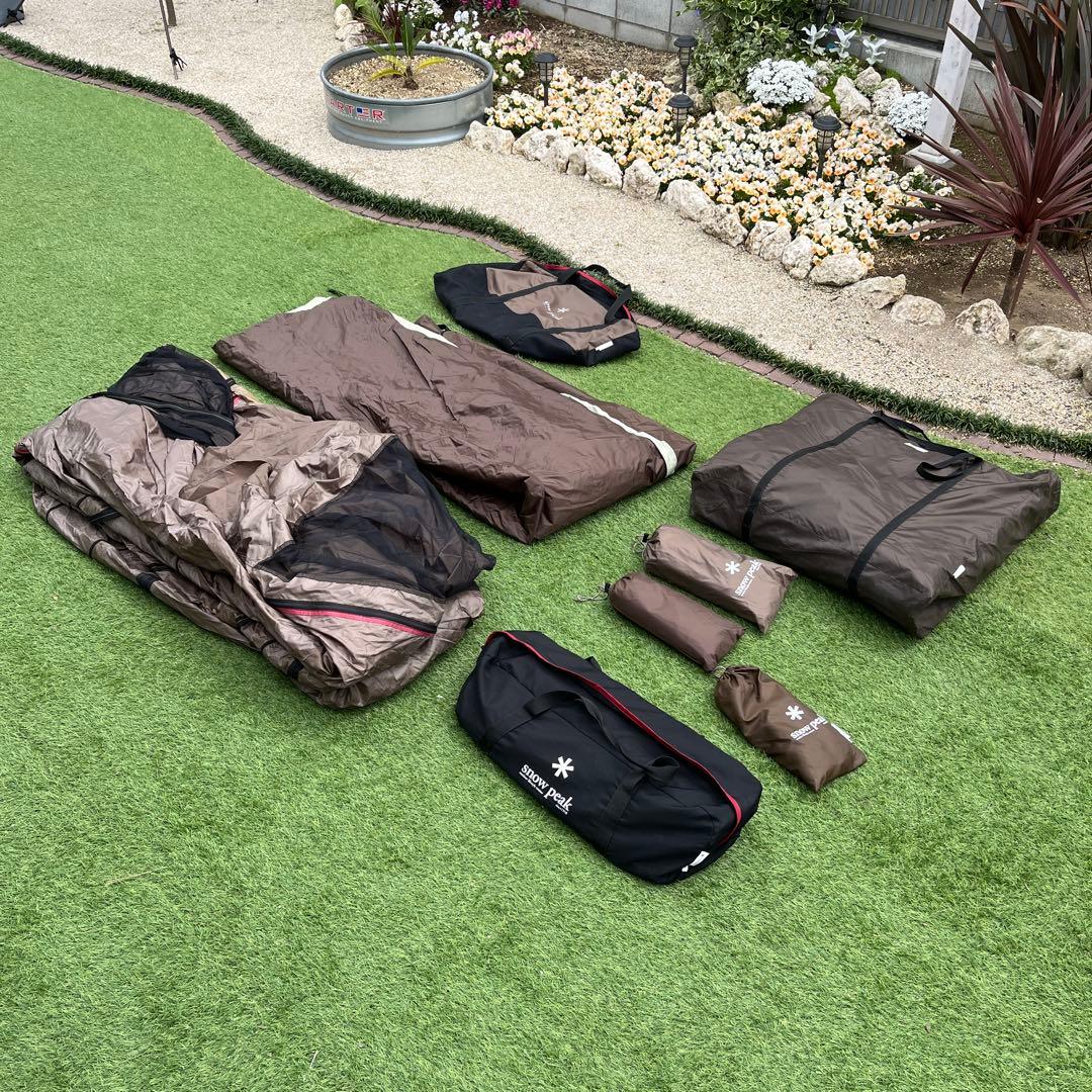 スノーピーク　トルトゥプロ　2ルームテント　フルセット　TP-770R