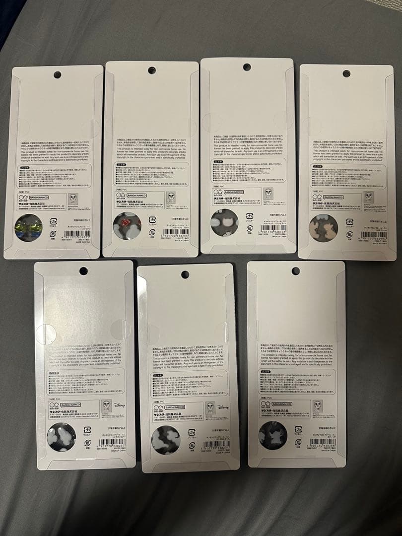 ディズニーザマーケット ボンボンドロップシールミニ　7種