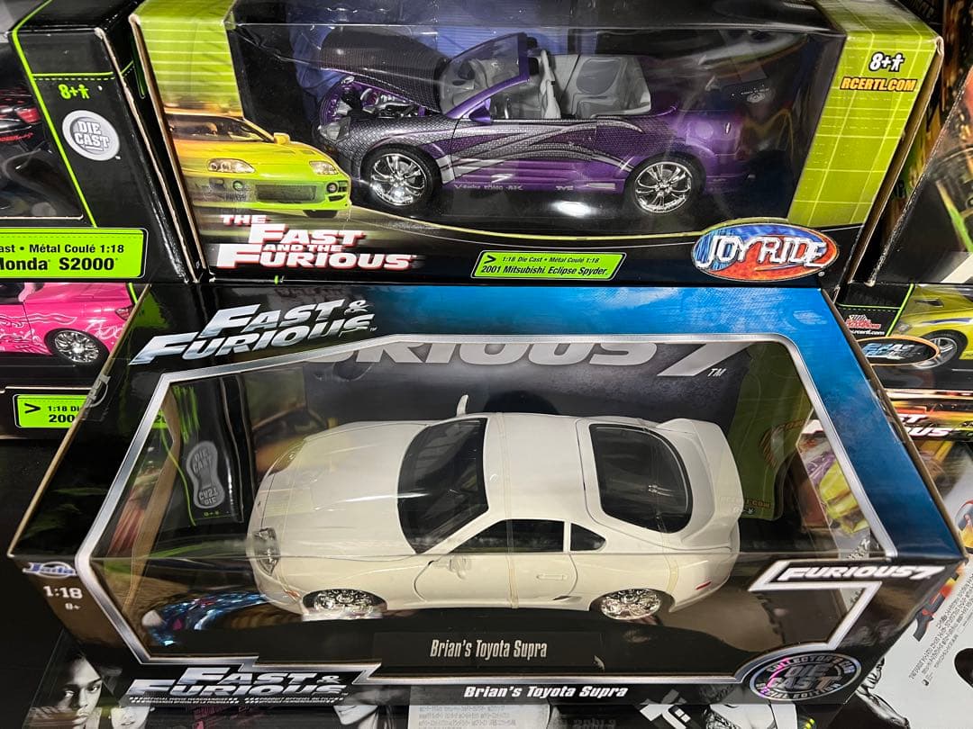 ミニカー JADA FAST&FURIOUS Brian's TOYOTA SUPRA