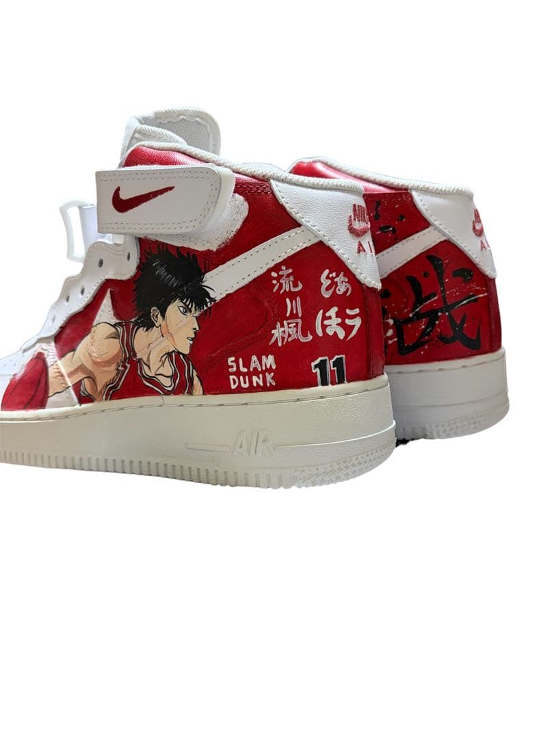 スラムダンクデザイン エアフォース1ハイカットスニーカー