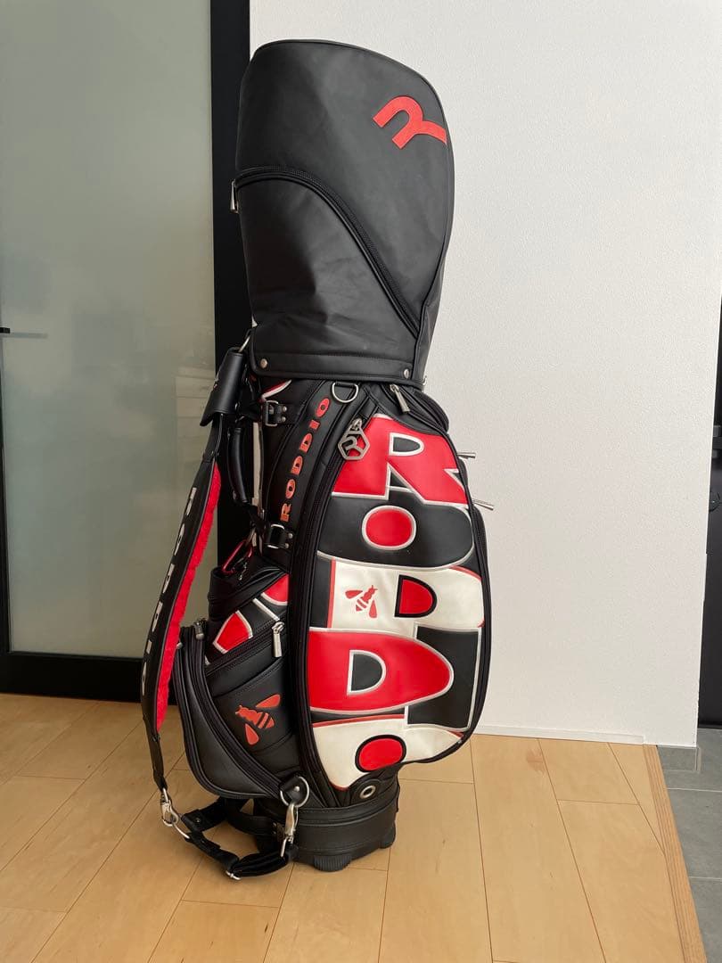 RODDIO キャディバッグ 黒 赤　限定