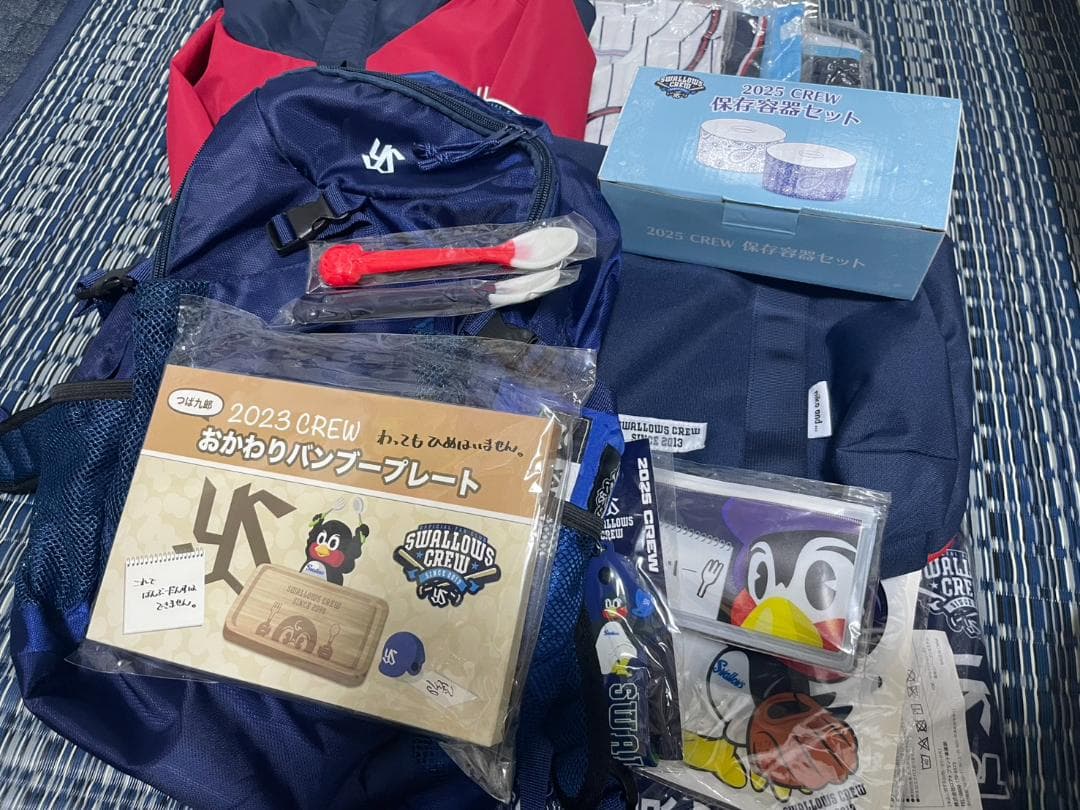 ヤクルトスワローズ ファンクラブ Swallows CREW入会特典グッズ一式