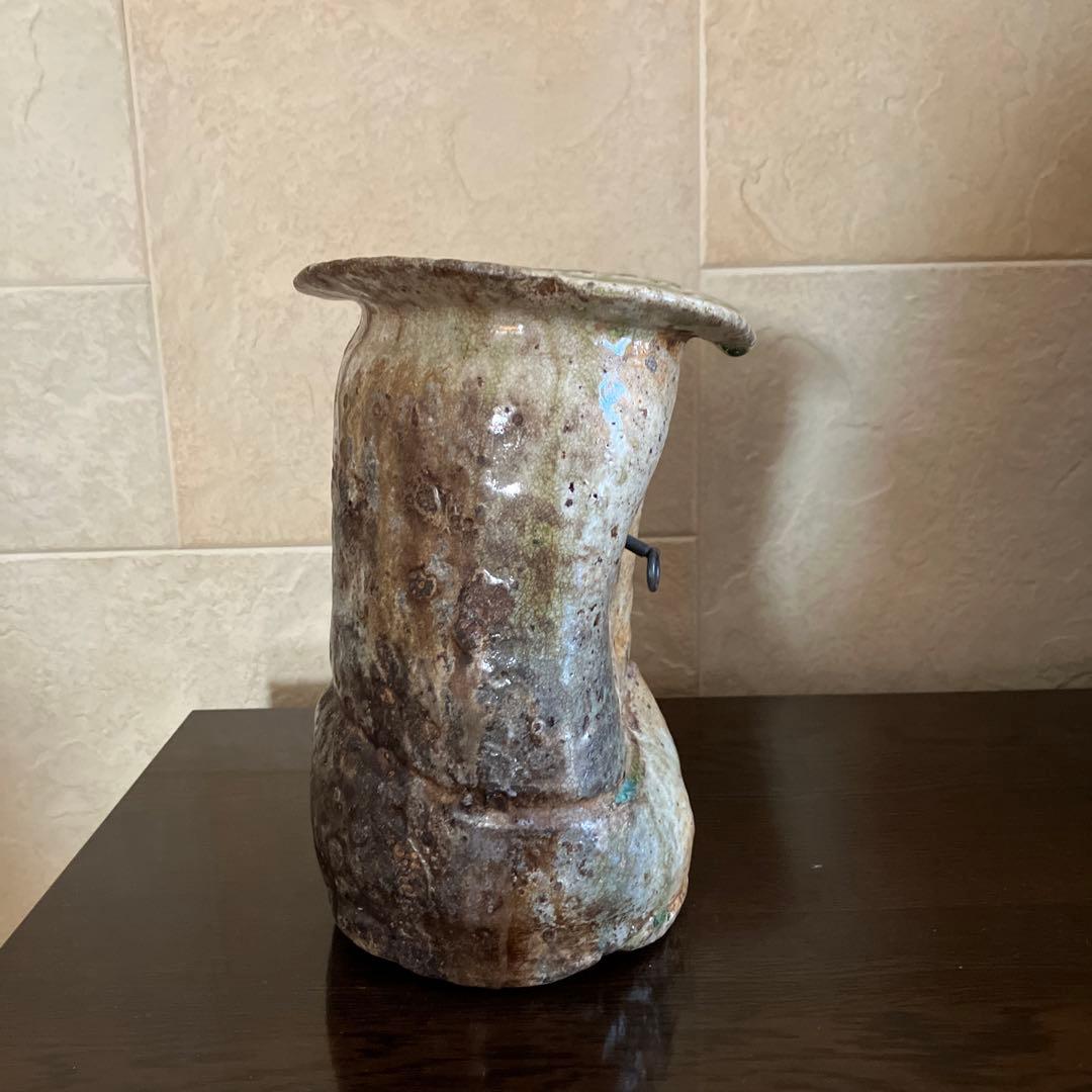 お値下げ 花瓶 花器 掛け花入れ 茶道具