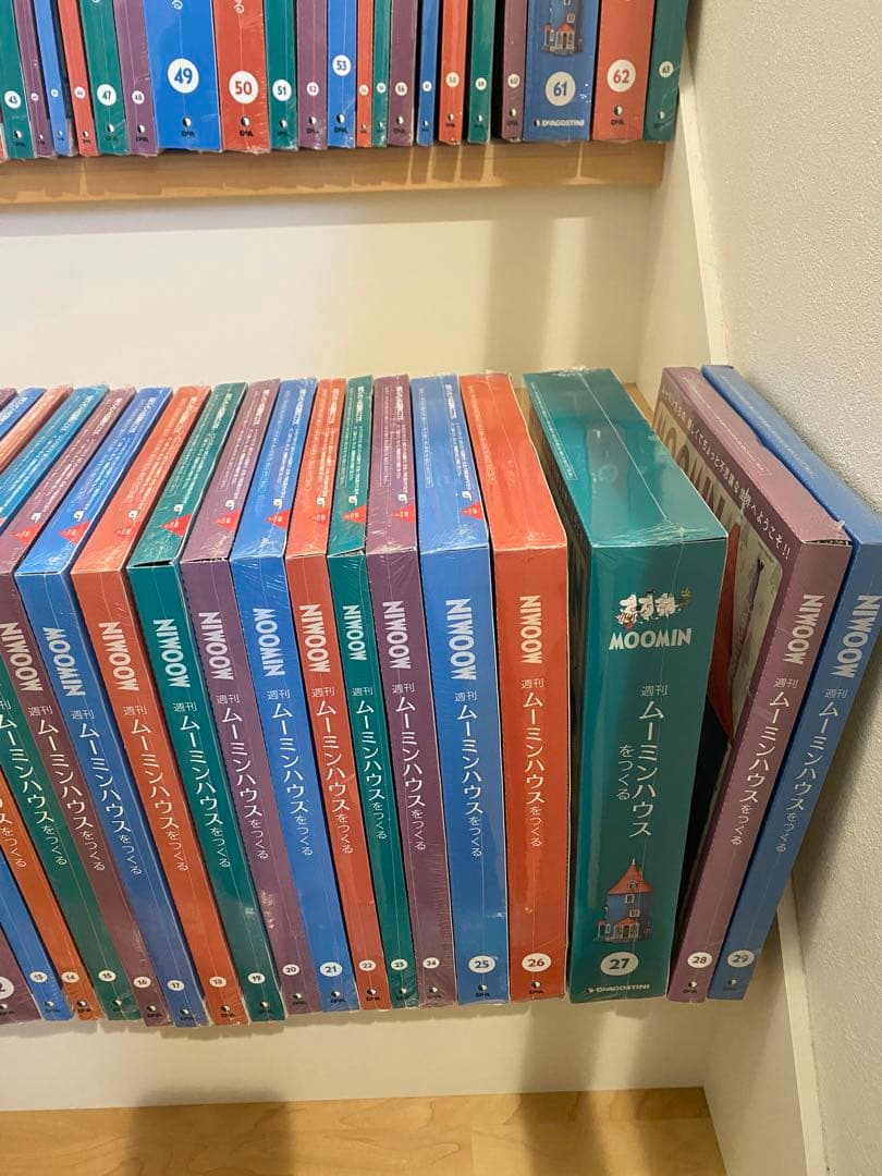 ムーミンハウスをつくる　1〜100 巻 ディアゴスティーニ