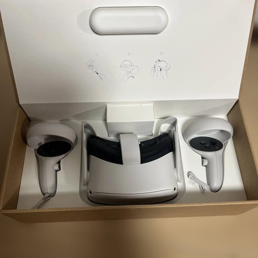  Quest 2 128GB 美品 付属品完備 + フィットパーツ付き