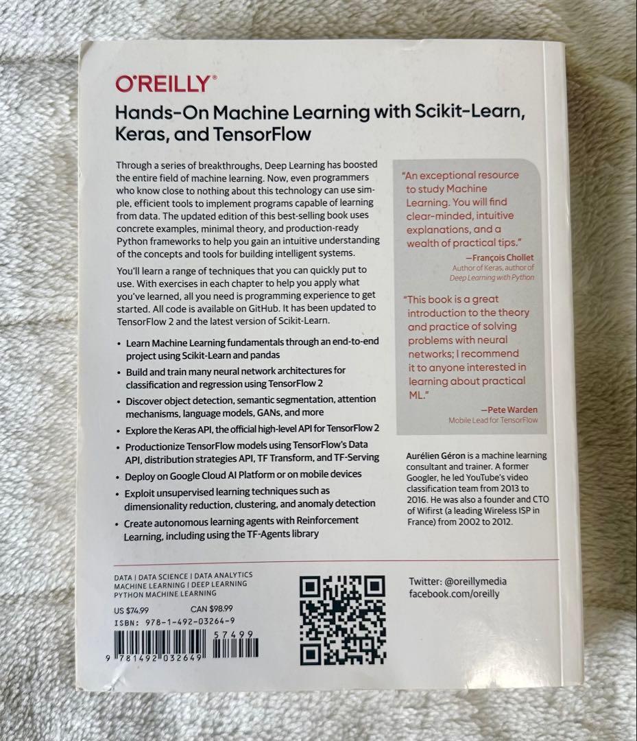 【未使用】Hands-On Machine Learning