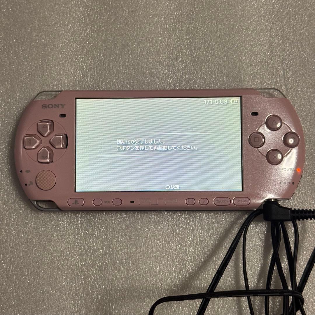 SONY PSP-3000 本体 ブロッサムピンク 完品