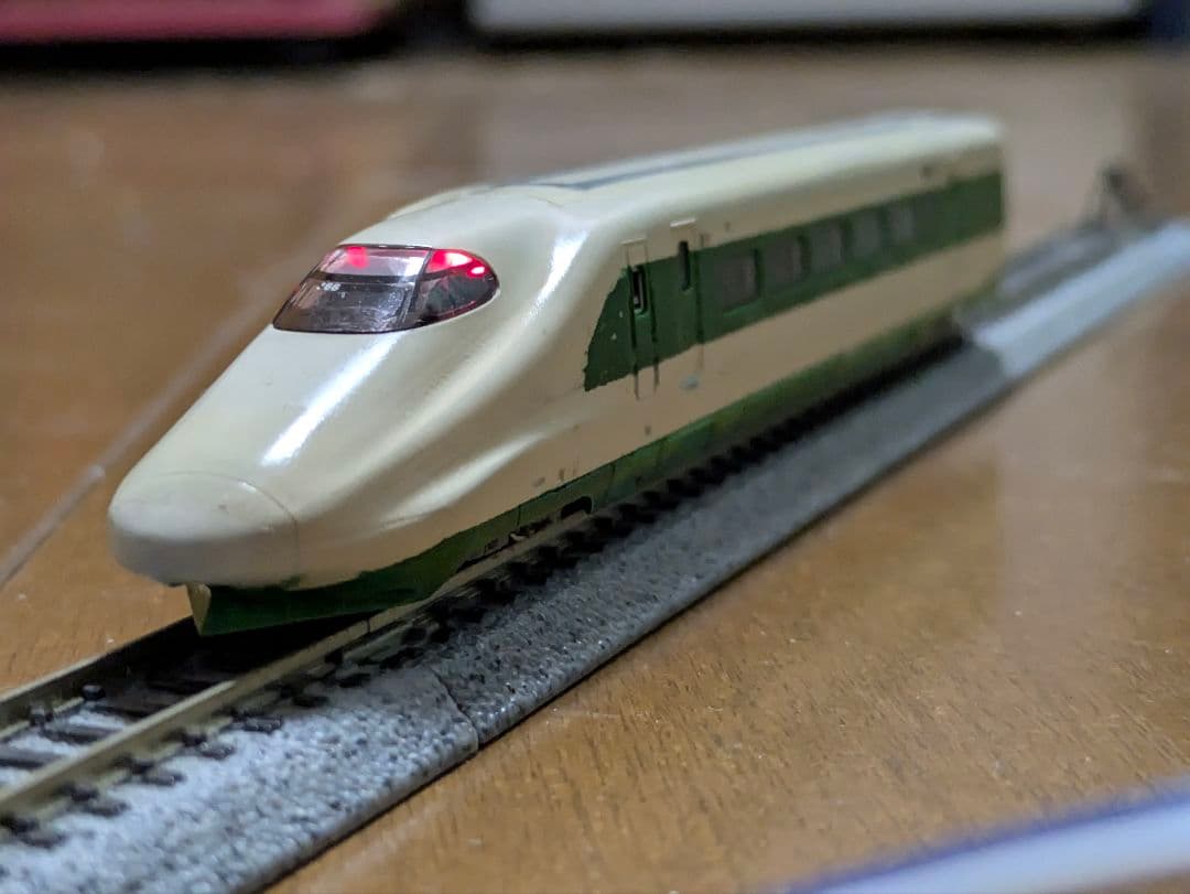 【自分塗装】E2系J66編成懐かしの200系カラー新幹線10両セット