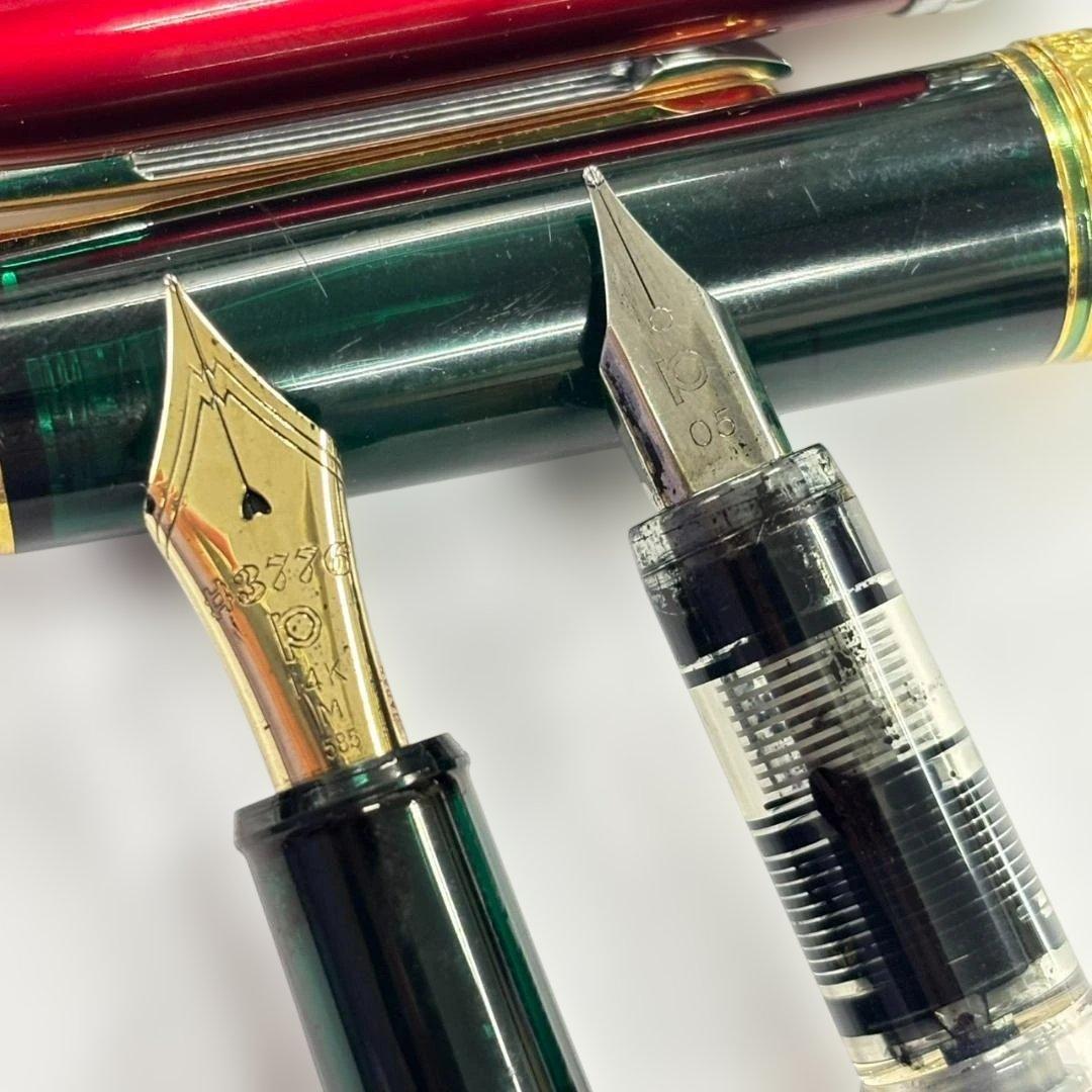 PLATINUM 万年筆　プラチナム　3776　センチュリー　14K　金　2本