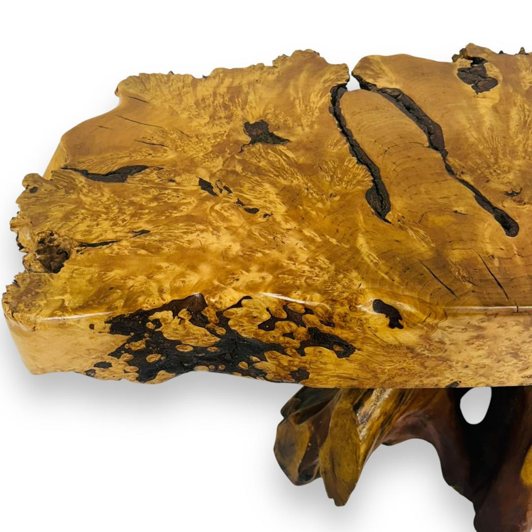 一枚板　座卓　天然木　ローテーブル