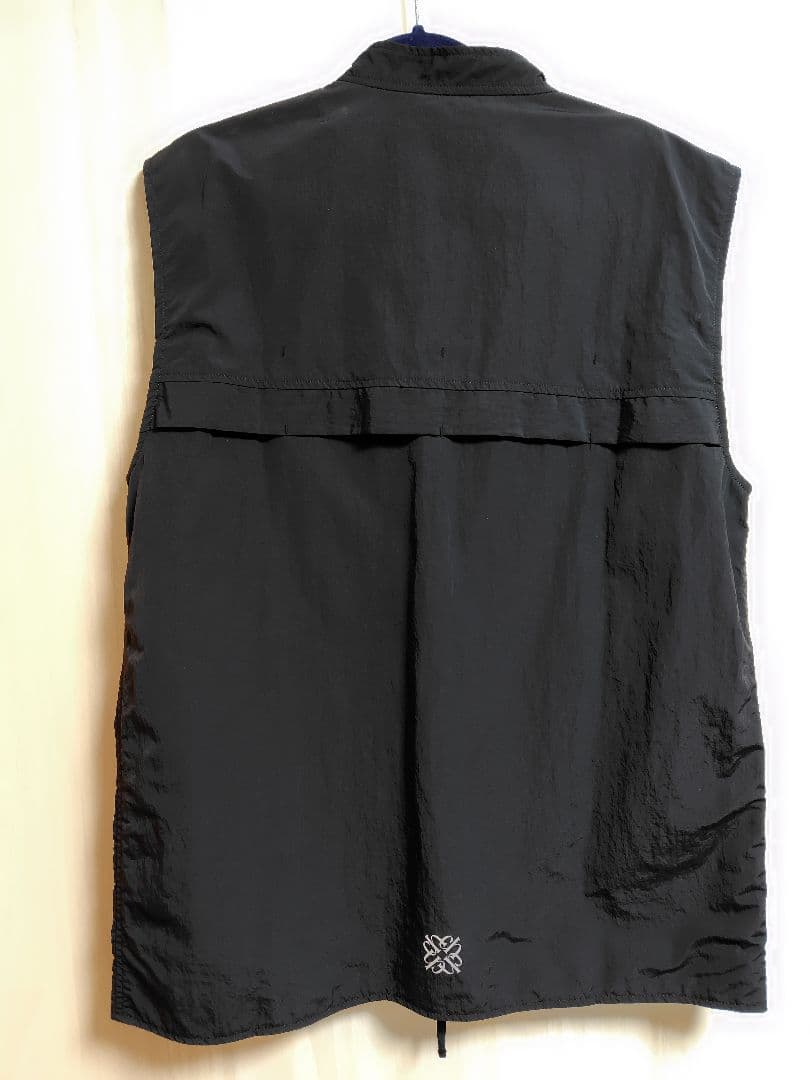 charbon LIMONTA NYLON RIDERS VEST ブラック L