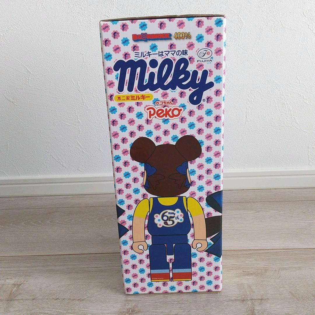 ベアブリック BE@RBRICK ペコちゃん milky 65th 400%