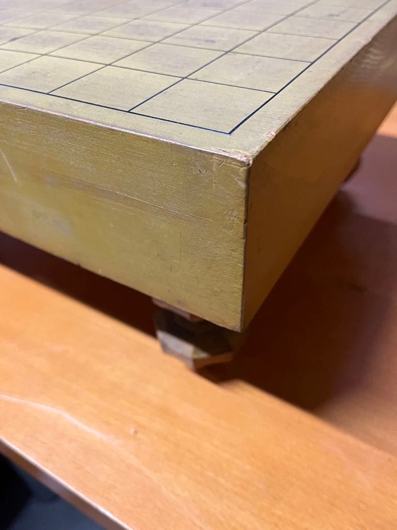木製囲碁盤 標準サイズ 足付き　囲碁将棋　希少　レア