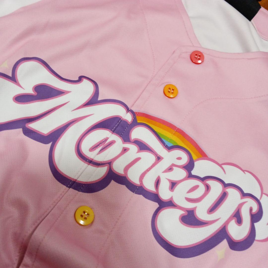 Cure Bears キュアベア　楽天モンキーズ　 応援　ユニフォーム ピンク