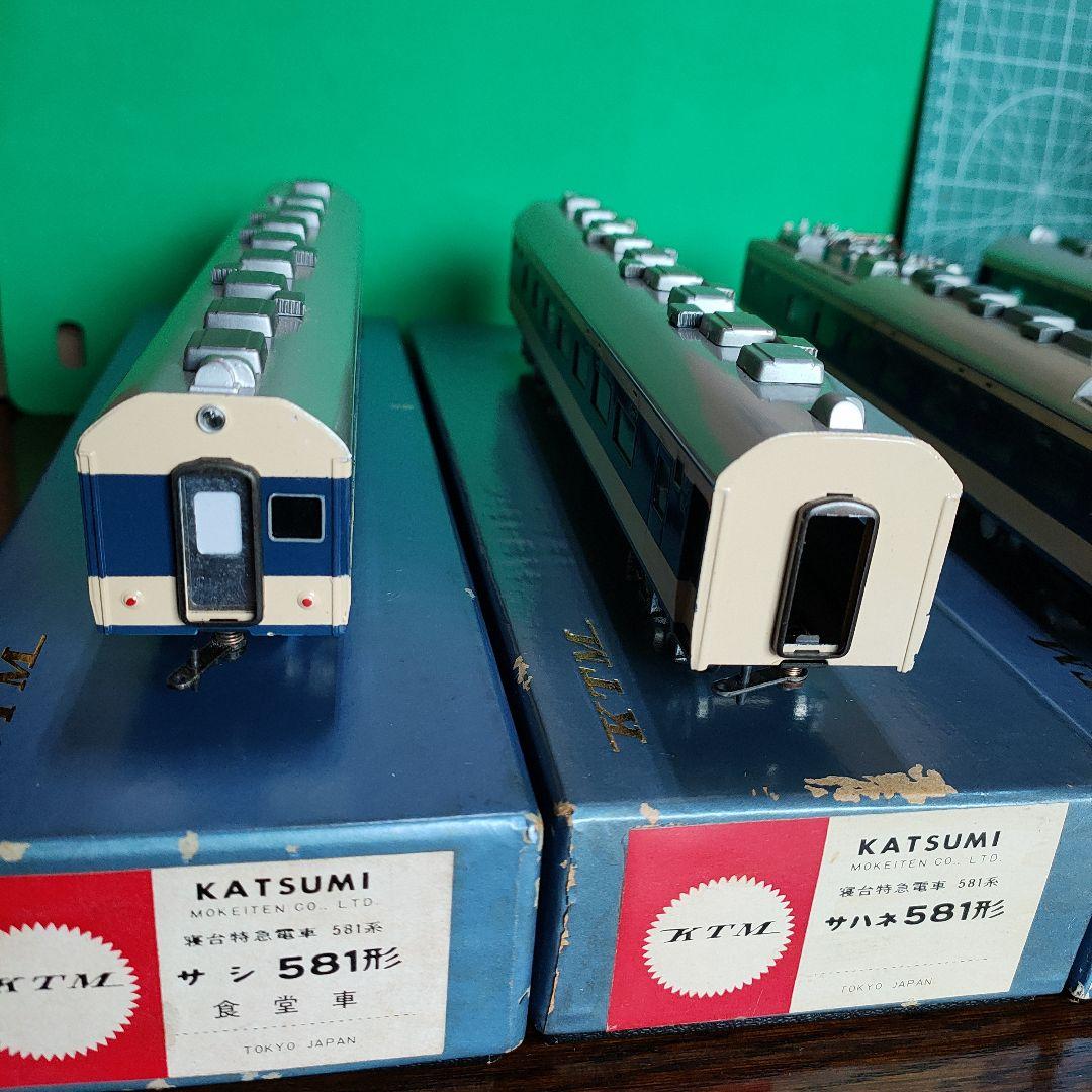 カツミ模型店HOゲージ　581系電車中間車4両セット