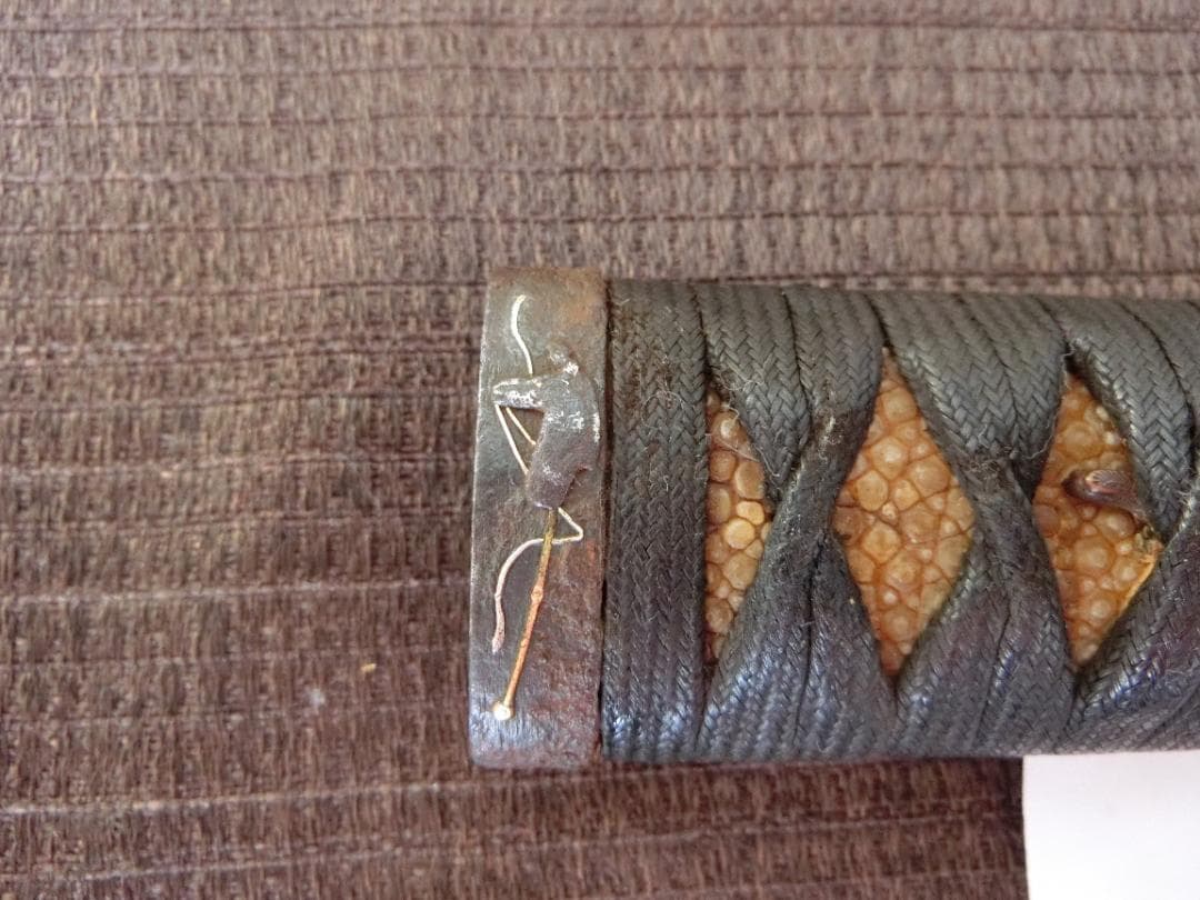 早い者勝ち！【 柄　柄巻き　縁頭　目貫　刀装具の部品・Rk・小道具】★拵え刀剣