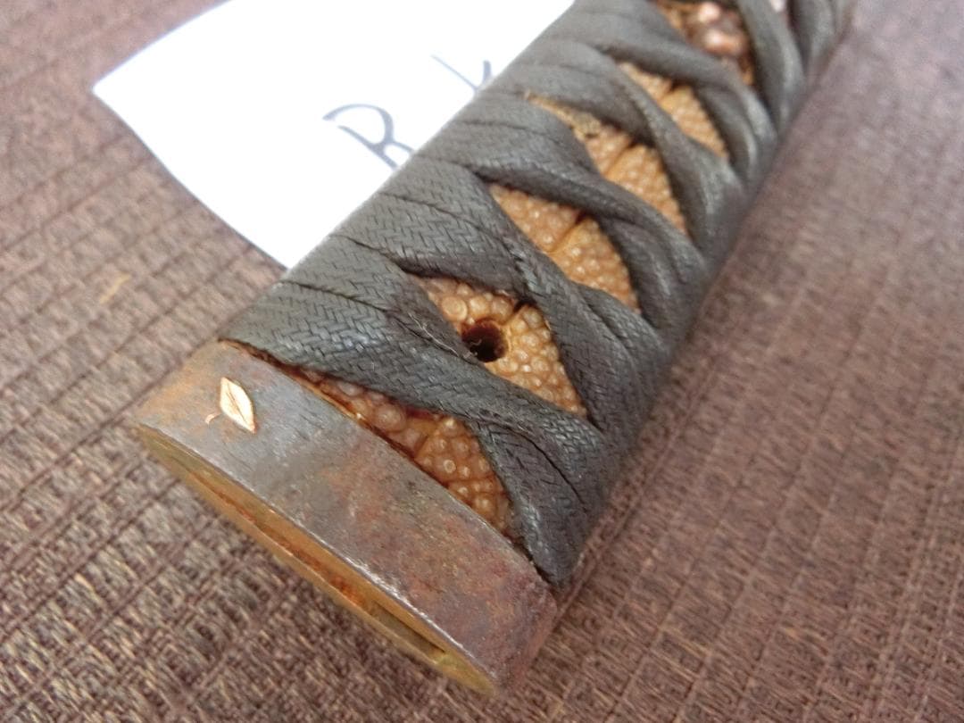 早い者勝ち！【 柄　柄巻き　縁頭　目貫　刀装具の部品・Rk・小道具】★拵え刀剣