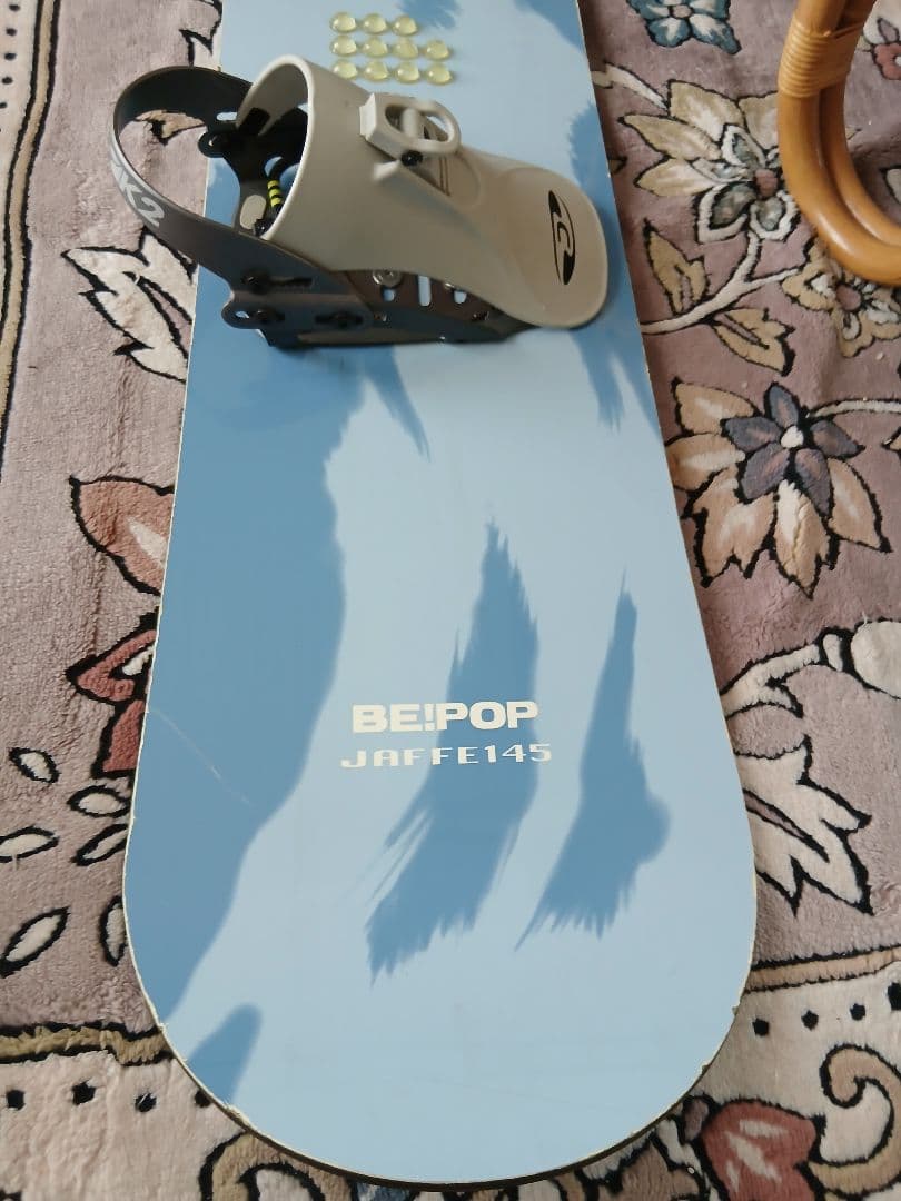 K2 BE!POP JAFFE145 スキー板（ケース付き／ジャンク扱い）