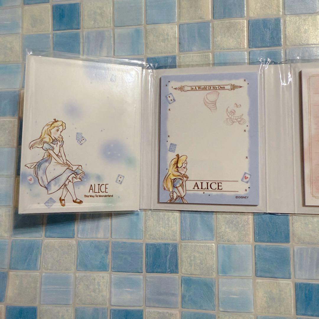 ディズニープリンセス　メモ　付箋　3点セット