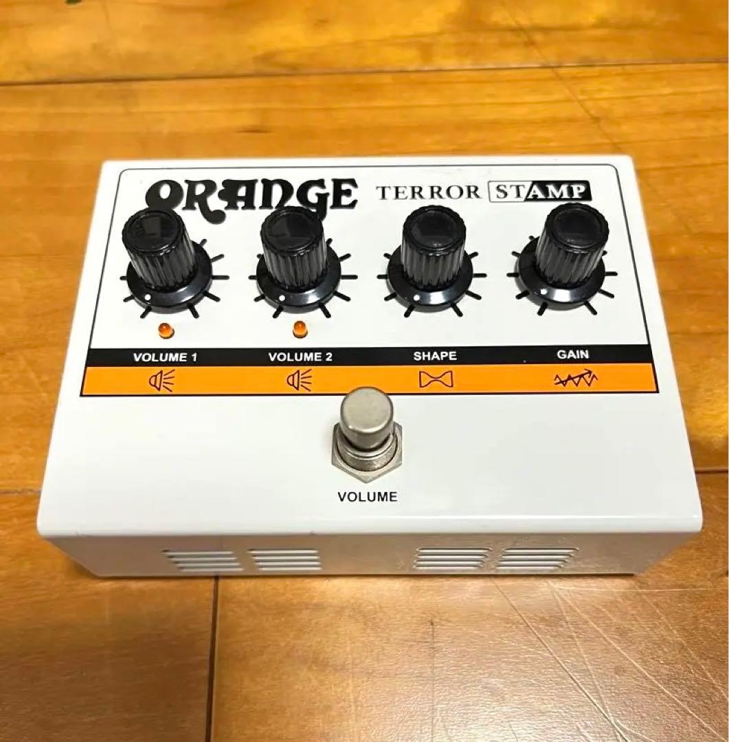 【ORANGE Terror Stamp】ストンプペダル アンプヘッド
