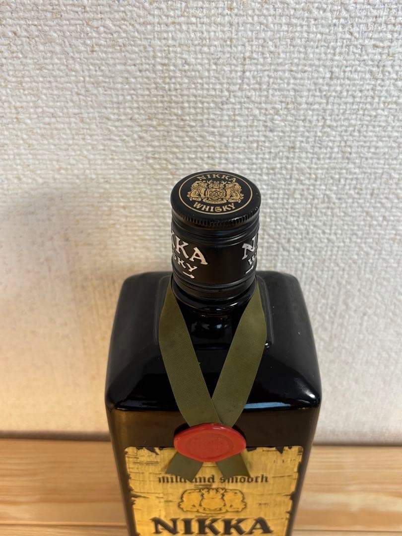 【希少】【未開栓】2代目ブラックニッカ/黒角ニッカmild and smooth