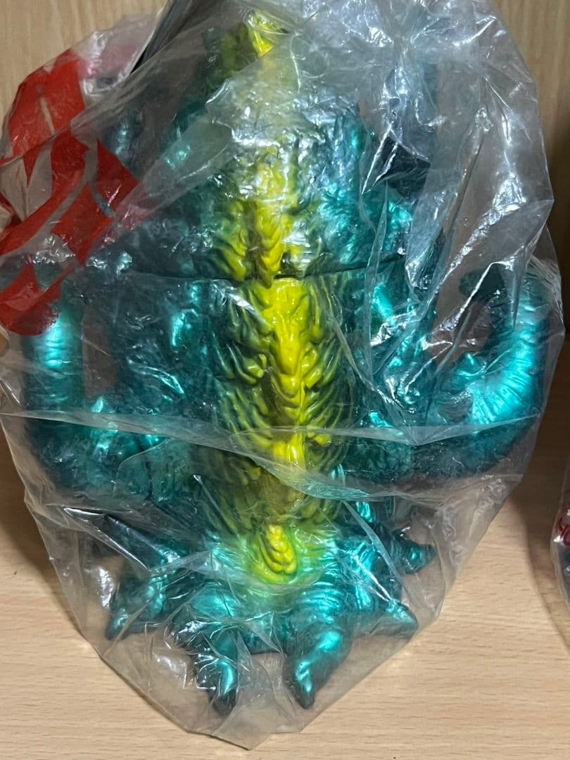 M1号ゴジラ＆ビオランテ☆ゴジラビデオファンクラブ1999☆ソフビ☆フィギュア☆